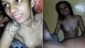Super Cute Desi indian Girl Give Blowjob and Bf Fucked Her Tight Pussy