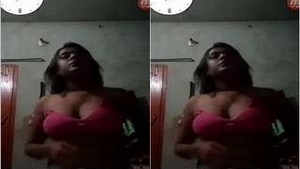 Cute Bangla Girl Shows Boobs