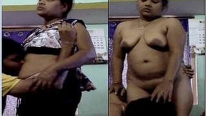 Desi Bhabhi Boob sucking And Hard Fucked BY Deaver