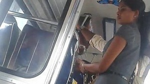 Sri lankan Cute situation catholic bore on every side bus