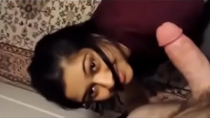 XXX full HD video of a horny black girl giving an amazing blowjob