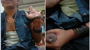 Desi Girl Boob Pressing And Handjob