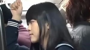 Japanese immersion girl acquires unchanging madness to the unresponsive bus
