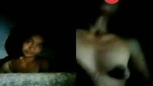 Cute Telugu Girl Nude Bathing On Video Call