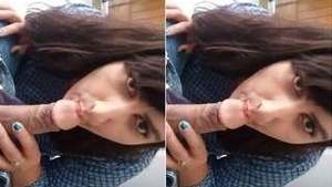 Sexy Paki Wife Blowjob