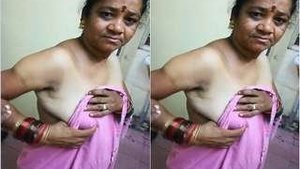 Telugu Bhabhi Wearing cloths after Sex