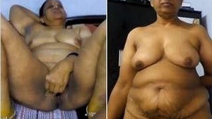 Horny Desi Wife Masturbating and Handjob