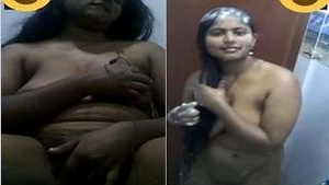 Sexy Desi Girl Showing Her Nude Body And bathing On Video Call