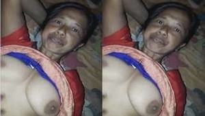 Desi Bhabhi Boob Pressing and Fucked