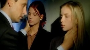 Old movie coach gives excellent French babes