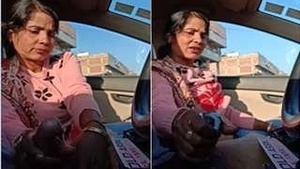 Desi Bhabhi Give you a Handjob Till Hubby Not Cum