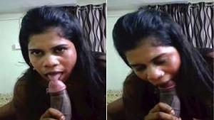 Horny Desi Bhabhi Blowjob