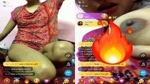 Cute Girl Jannat khan Showing Boobs