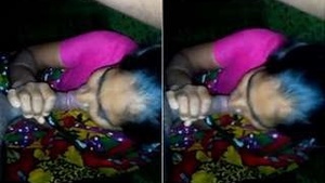 Desi Boudi Blowjob with Audio