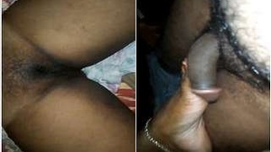 Desi Wife gets her Pussy licking and Fingering And Foot job