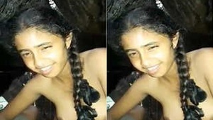 Cute Lankan Girl Boobs Video Record By Lover