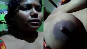 Horny Desi Bhabhi Record Nude Selfie For Hubby