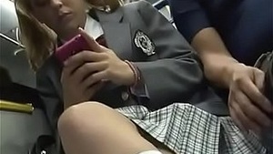 Asian man fucks teenage copper skimming girl on motor coach