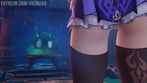 Keqing mucus differently