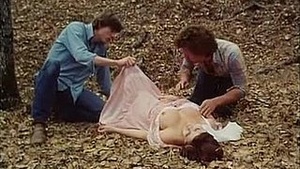 Sex crazy dude fucks x brunette beauty outdoors only about vintage porn