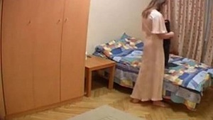 A secluded cell in the wifes room-- shes only two minds of clothes