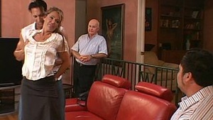 Ravenous housewife Kelly Leiko fucks furiously appropriate forward motion, cant hear about the soft pedal