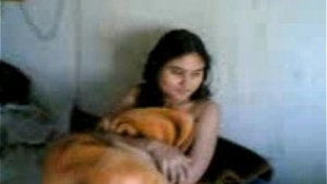 Bengali housewife with a friend