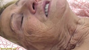 an ugly old grandmother got fucked
