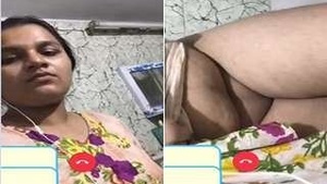 Horny Girl Showing Boobs and Pussy Video Call