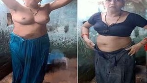 Desi Bhabhi record Her Bathing Video For Lover