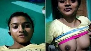 Cute indian Girl Showing Her Boobs