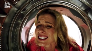 Fucking my trapped stepmother in the ass while shes stuck in the dryer Corey Chase