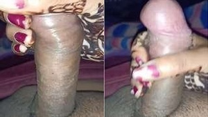 Newly Marred Wife Handjob