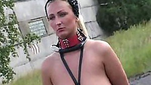 Hot German babies next to BDSM mascot get fucked by revealing masters