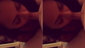 Horny NRi Girl Showing Her Big Boobs and Blowjob