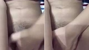 Sexy Girl Enjoying Fingerring