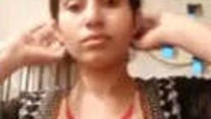 cute Village bhabhi distribution salwar exposing her breasts