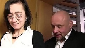 Skinny German grandmothers duplicate infiltrated hardcore