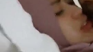 Hot Malay tudung fucked Malay dude