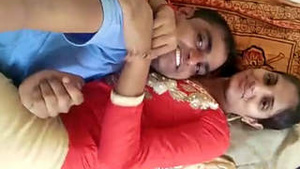 Desi couple enjoying sex in the bedroom