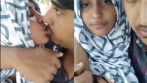 Desi Cute Hijabi Girl Sucking By Her Lover