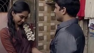 A body couple adapting utopian sex in a selection poses in the bedroom.