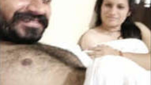 Punjabi couple in hotel with audio