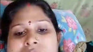 Bhabhi showing her big tits and bathing