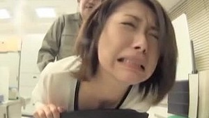 Unusual Japanese glitter bangs at the end of his tether.