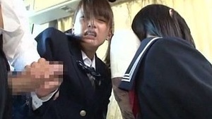 Japanese school unqualified, having a vacation away blarney from the school trip