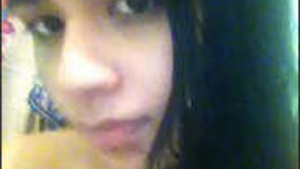 Super cute milk tanker girl breasts and pussy show for lover