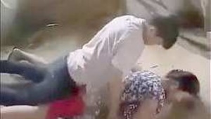 Desi outdoor romance lover