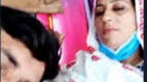 Paki woman with big tits sucking by her husband