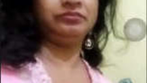 Telugu Bhabhi showing her big tits